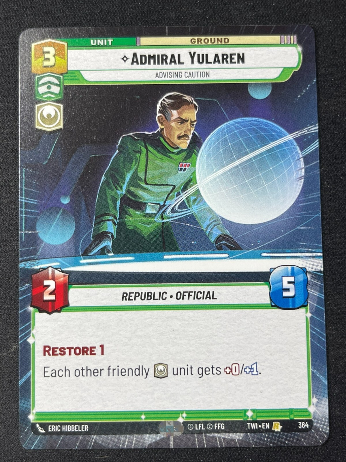 Star Wars Unlimited, Twilight of the Republic - Admiral Yularen Hyperspace