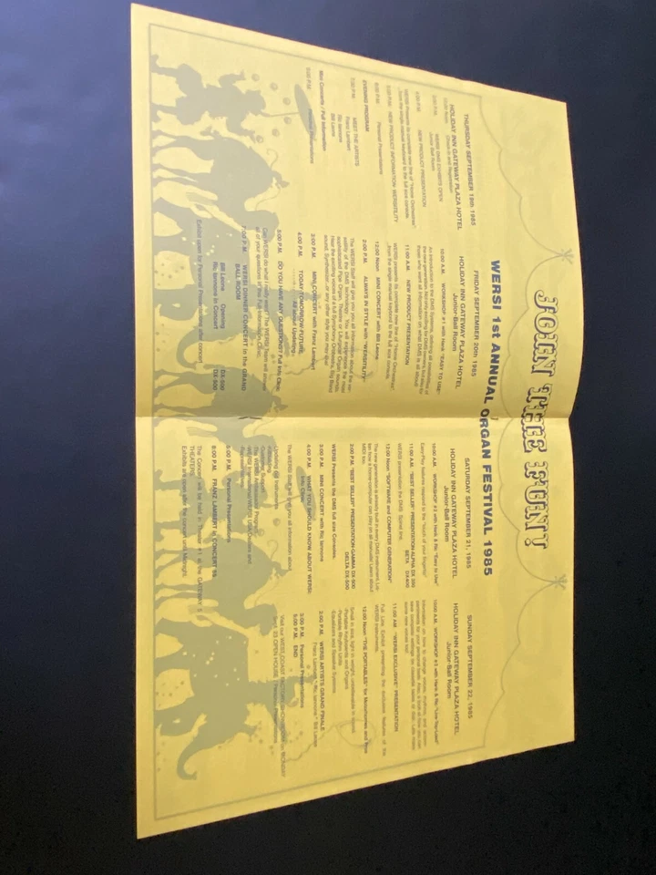 Guia do Usuário Manual de Montagem de Órgãos Wersi DX 300 ~ Catálogos Wersi ~ Conjunto de 5 Peças ~ - Imagem 4 de 4