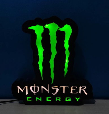 Monster Energy Digital LED Signboard Custom | eBay