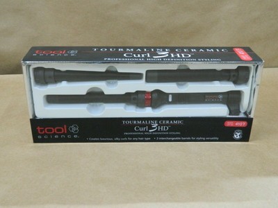 Ceramic Curl Tool Science Curl Hd 3-in-1 Oval Styling Flat Iron By