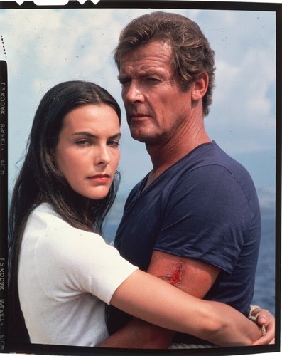For Your Eyes Only Roger Moore James Bond Carole Bouquet Original Transparency