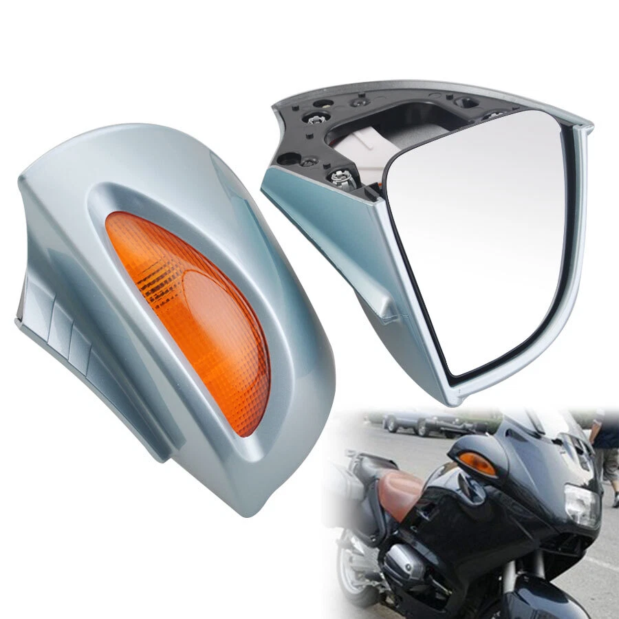 FOR BMW R1100RT R1100 RTP R1150 RT Rear View Mirrors With Turn Signal Left Right - Imagem 4 de 4