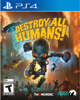 Destroy All Humans! - Sony PlayStation 4 PS4 Alien Space Kids Games E Everyone 