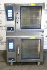 2020 ALTO-SHAAM DOUBLE ELECTRIC BOILERLESS COMBI OVEN W SMOKER FEATURE MOD CTP7-