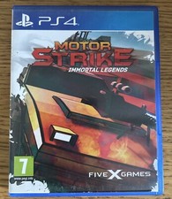 Motor Strike: Immortal Legends (PS4) Rare Game
