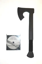 Viking Tactical Training Martial Arts Polypropylene Tomahawk Axe Hatchet FMA DVD