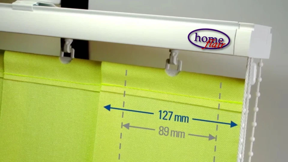 Premium Lamellenvorhang nach Maß in 80 Farben, Lamellenvorhänge nur 19,90 €/m² ! - Bild 2 von 4