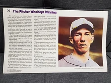 1979 Bowmar Reading Kit #30 Lefty Grove The Pitcher Who Kept Winning