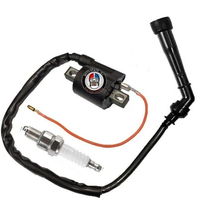 Ignition Coil Spark plug + CAP For Suzuki DRZ400 DRZ400E DRZ400S DRZ400SM 00-23 - Image 1 of 4