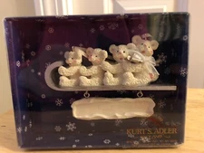 NIB Snow Bear Family Christmas Tree Ornament