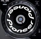 PIONEER CDJ JOG / SLIPMAT GRAPHICS / STICKERS (WHITE) 2000 1000 900 850 800 NXS