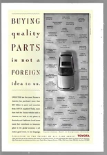 1996 Toyota Avalon Georgetown KY Investing In Things We Care About Vintage Ad