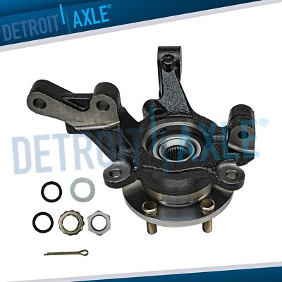 Front Right Steering Knuckle + Wheel Hub Bearing for 2007 - 2012 Dodge Caliber