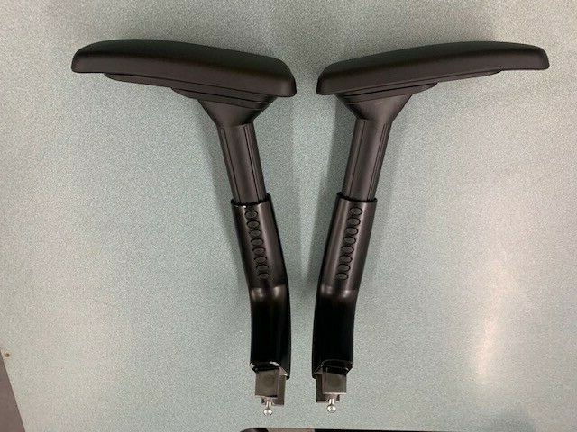 Haworth Zody Arm Replacement Black 4D Adjustable Arms with Pads Genuine Parts | eBay
