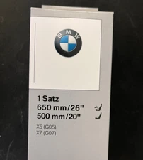 Genuine BMW G05 X5 Wiper Blades F95 X5M G06 F96 X6 X6M G07 X7 61619466377 50eX