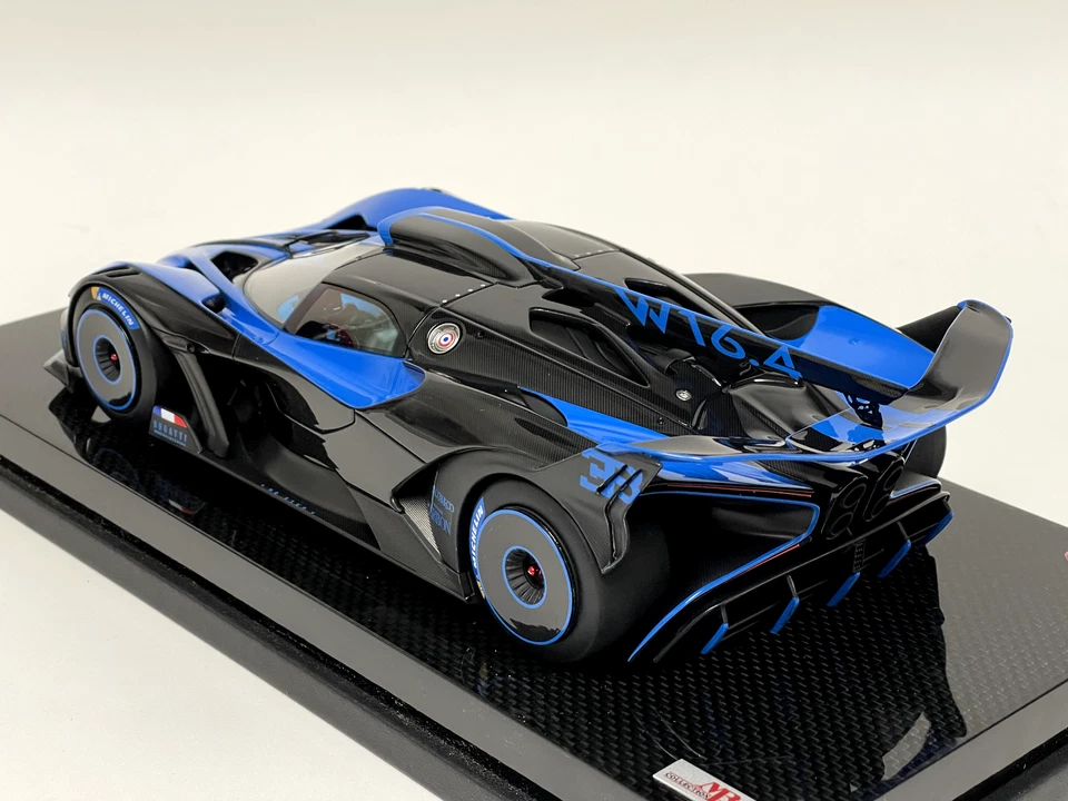 1/18 MR Collection Bugatti Bolide Launch Livery BUG014 Carbon Base IN STOCK NOW - Image 2 of 4