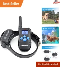 Advanced E-Collar for Dogs - Expert Training Control with Adjustable Fit