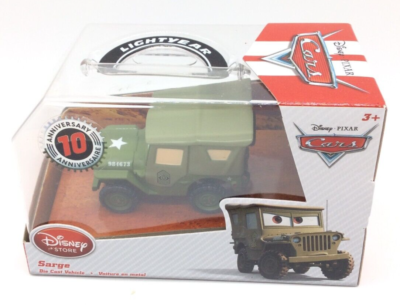 Disney Pixar CARS DISNEY STORE (Lot of 3): SARGE, FROSTY & DEX