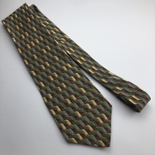 Men's Jerry Garcia Designer Abstract Necktie 100% Silk Made in USA By Stonehenge