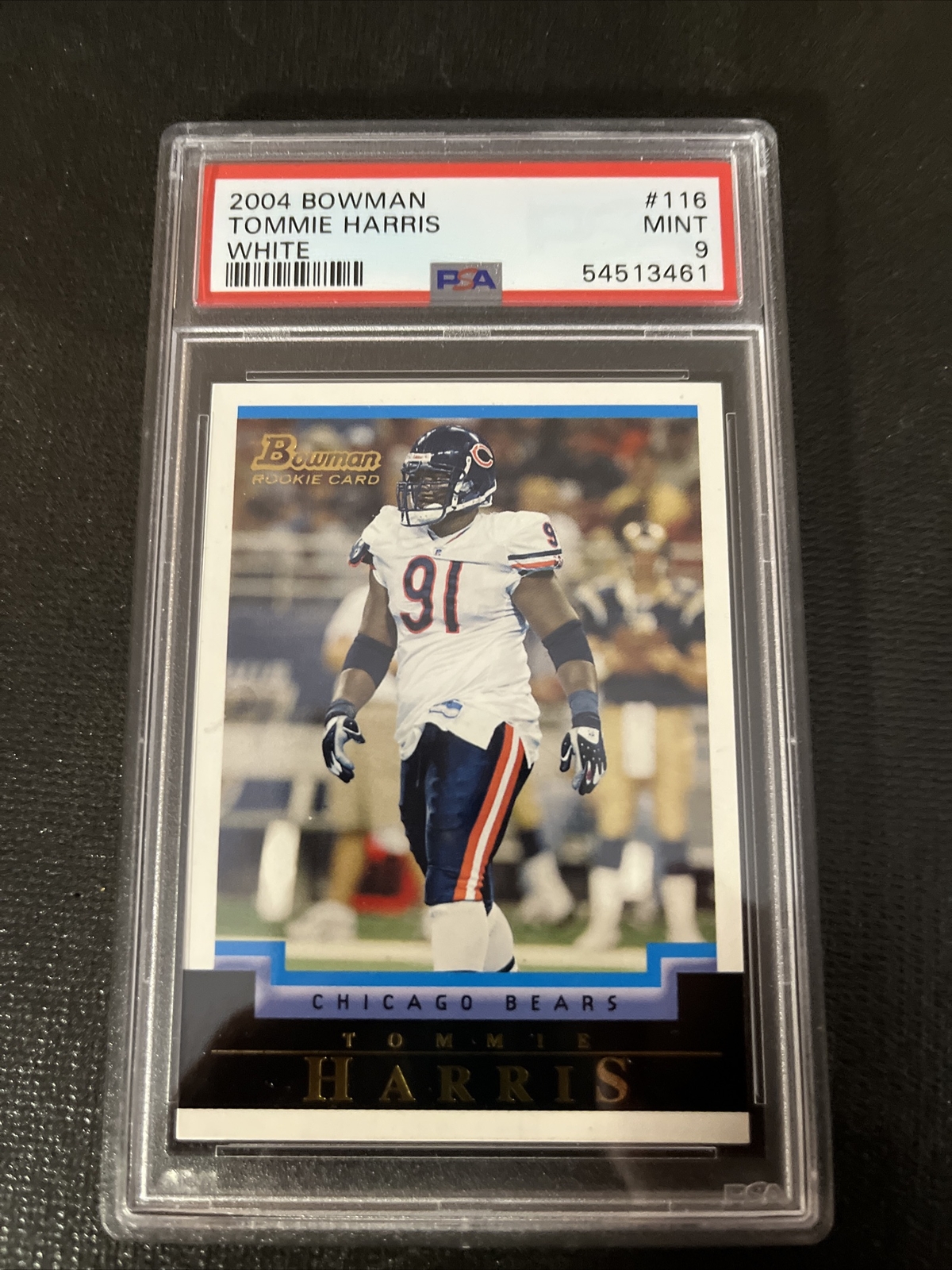 Tommie Harris Bowman #116 White