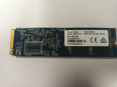 SSD Phison 512GB M.2 2280 PCIe PS5012-E12 PCIe 3.0 x4 Top Zustand