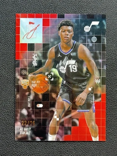 2025 Topps Signature Ace Bailey Red (RAW)