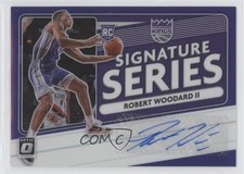 2020-21 Donruss Optic Signature Series Purple Prizm Robert Woodard II Auto 0x2a