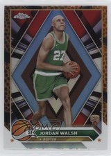 2023-24 Topps Chrome Orange Basketball Refractor Jordan Walsh #189 5w0