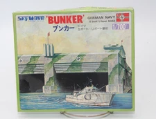 Skywave WWII 1/700 Bunker  German Navy S. Boat / U. Boat Base Model Kit Sealed