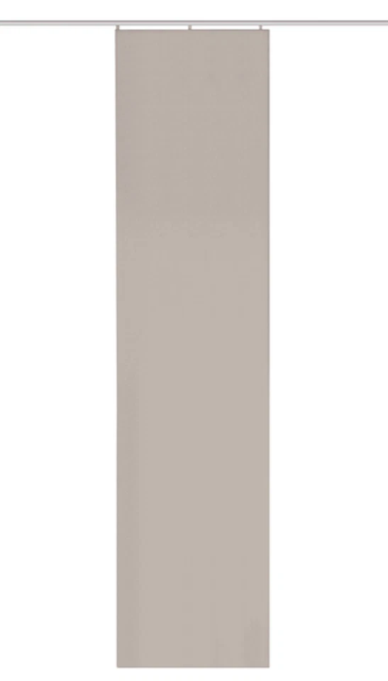 Schiebevorhang Oxford - Polyester - Beige - 60 x 255 cm - Bild 1 von 1
