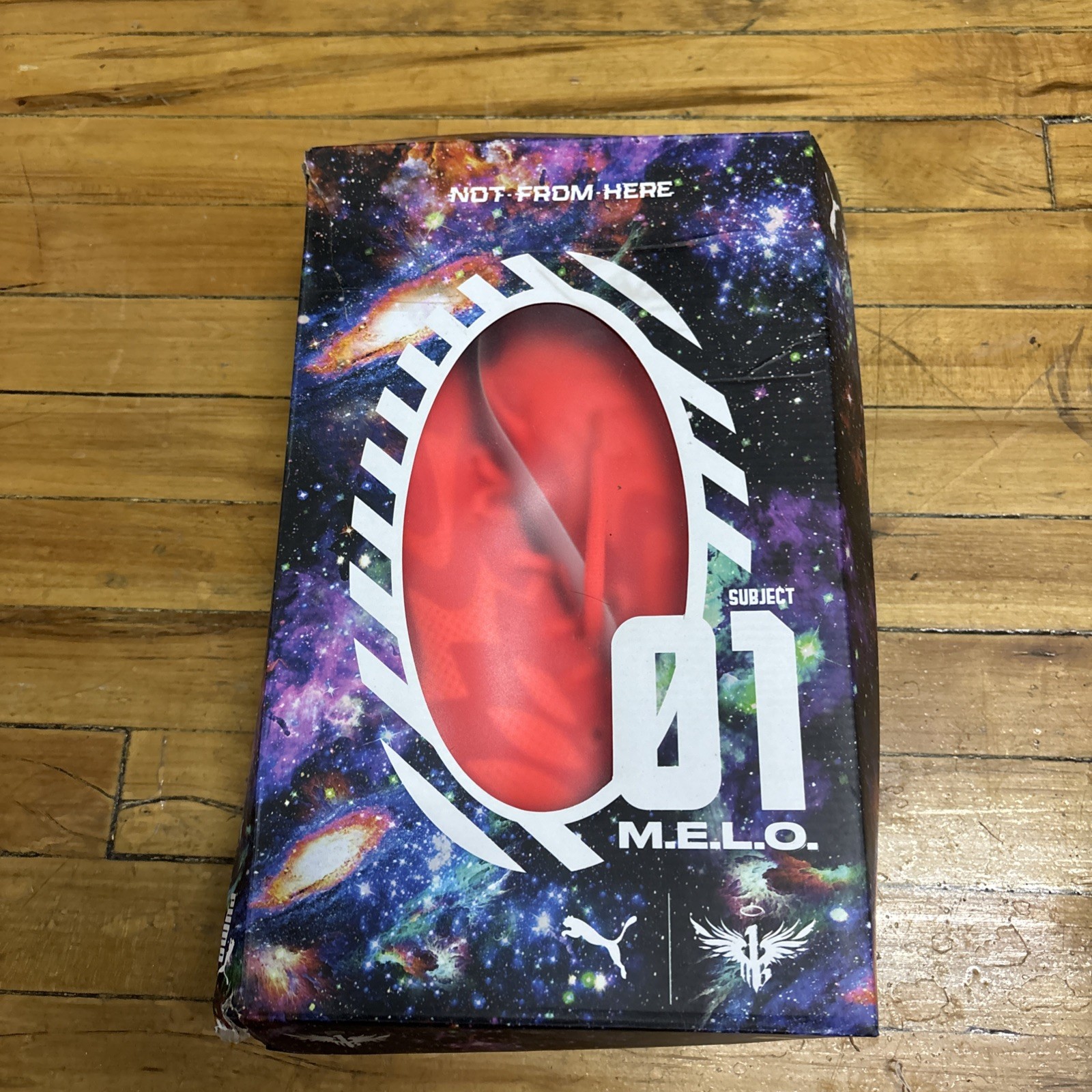 Size 10.5 - PUMA MB.01 Not From Here Red Blast New with Box thumbnail 2