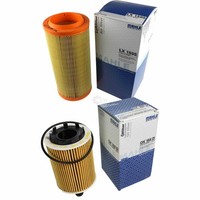 Mahle / Knecht Set Filterpaket Luftfilter LX 1595 ÖLfilter OX 188D