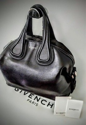 Givenchy Nightingale dunkelbraune Leder Schultertasche Damen Handtasche
