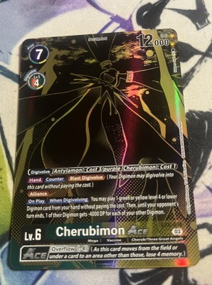 Digimon Card Game Cherubimon Ace EX6-035 Tamer's Evolution Box Rise of Digimon