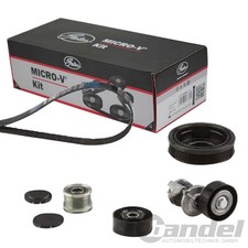 GATES KEILRIPPENRIEMEN-SATZ passend für VW AMAROK CALIFORNIA MULTIVAN