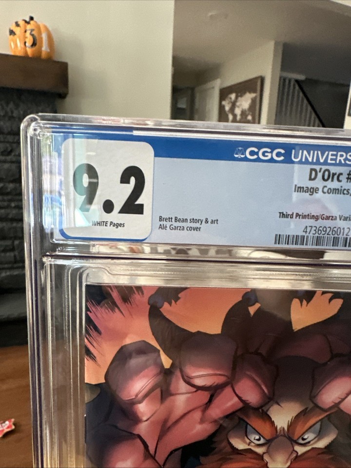 D'orc #1 3rd Print (Ale Garza C2E2 Exclusive Virgin Variant) CGC 9.2 | eBay
