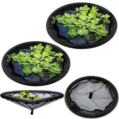 Round Floating Flora Fish Barrier Island Plant Pond Protector Ring 2 PCS