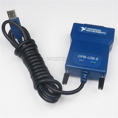 Used 1Pcs Ni Gpib-Usb-B Interface Adapter Controller Ieee 488 Plc Plc Module fi