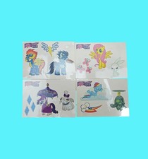 My Little Pony Tattoos Temporary Tats Rainbow Dash Fluttershy Sticker Bunny Rare