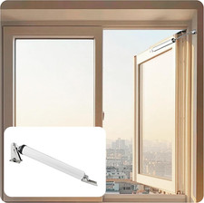 Adjustable Pneumatic Door Closer Kit, Heavy Duty Storm Door Closer with Hold ...