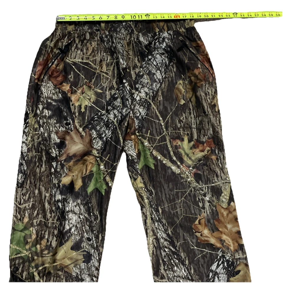 Cabelas Hunting Pants 36-44x30 Green GoreTex Camo Mossy Oak Break Up Lined - Image 2 of 4
