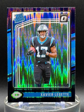 Xavier Legette - PURPLE SHOCK RATED ROOKIE - 2024 Donruss Optics #299 - Panthers