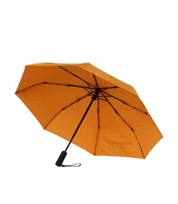 F1 Telescopic Compact Umbrella Foldable Lightweight Rain Shield Black Grey