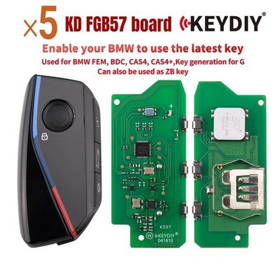 KEYDIY KD FGB57 PCB Board +Shell Used for BMW FEM, BDC,CAS4, CAS4+ for ZB Keys