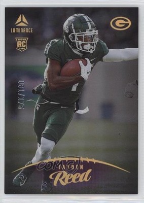 2023 Panini Luminance Rookie Purple 81/175 Jayden Reed #125 Rookie RC 0z9m