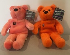 Vintage 1999 Cal Ripken Jr. Will Clark Salvino s Baby Bammers Beanie Babies
