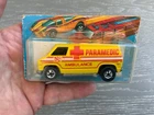Vintage 1975 Hot Wheels PARAMEDIC VAN YELLOW never removed FROM blister pack
