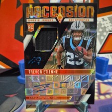 Trevor Etienne 2025 Panini Phoenix #ARJ-TEE Ascension Jersey Patch & Auto /99
