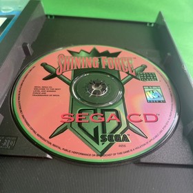 Shining Force Sega CD Game Complete w/ Case & Manual *Untested*