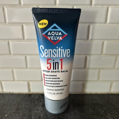 NEW Sealed Aqua Velva 5 In 1 After Shave Balm Lightly Scented 3.3oz